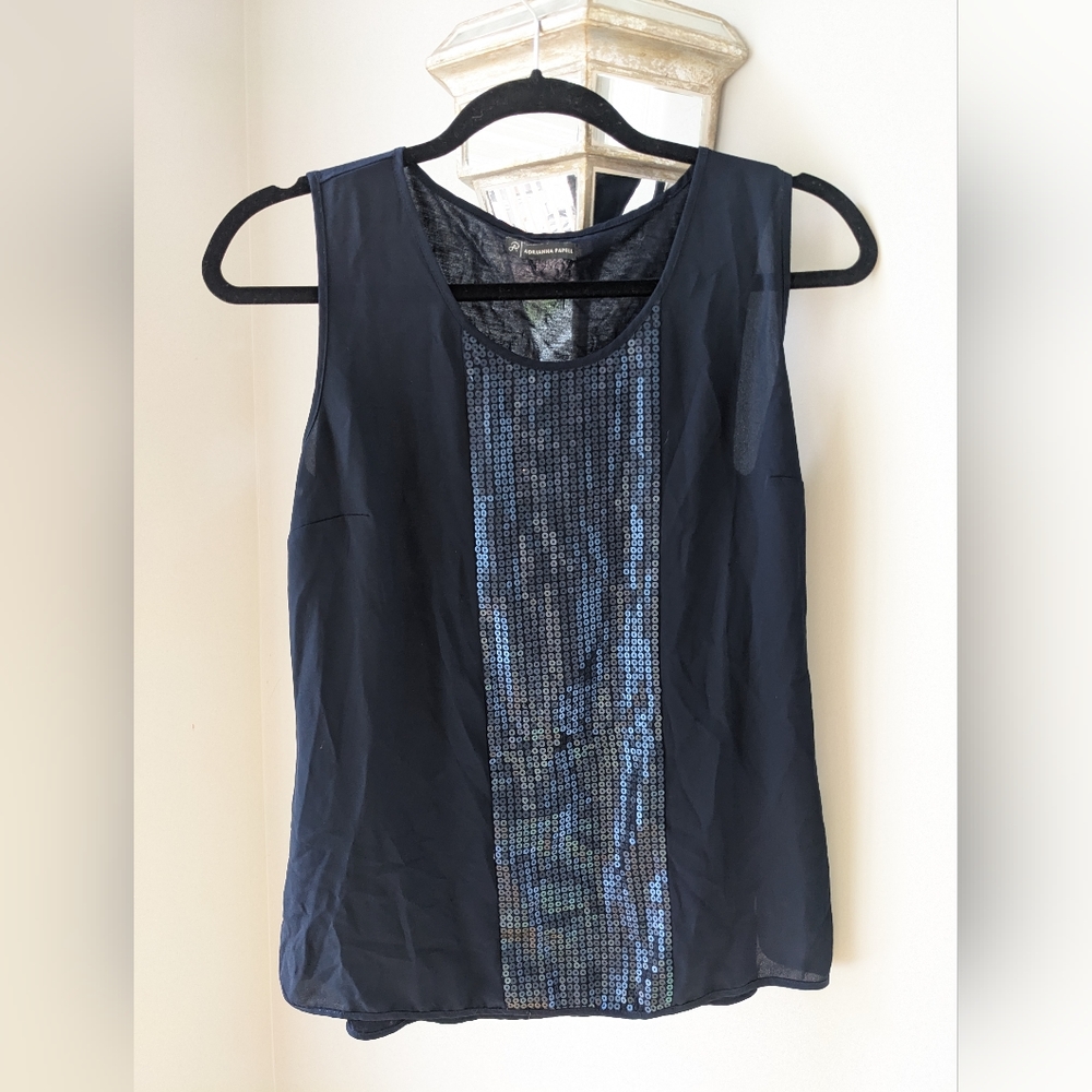 Women's navy dress tank. Size Small.